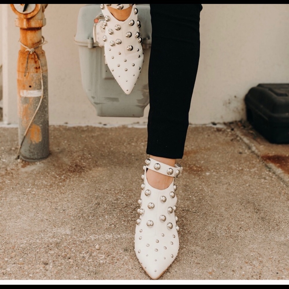 BRAND NEW studded Booties 🖤 - Picture 6 of 8